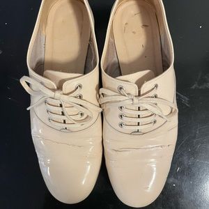 **SOLD** Christian Louboutin patent leather lace up shoe